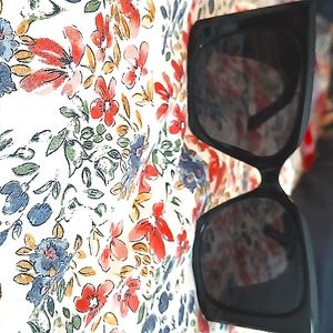 Big,Butterfly sunglasses..inspiration from high end quality..black w/ gold ornam